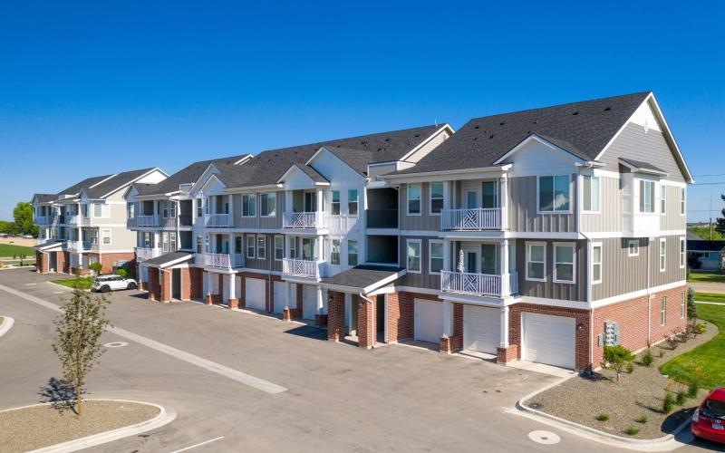 a row of houses